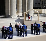 Paryžiaus Panteone perlaidoti keturi prancūzų pasiprie&scaron;inimo naciams didvyriai