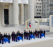 Paryžiaus Panteone perlaidoti keturi prancūzų pasiprie&scaron;inimo naciams didvyriai