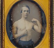 Jaunuolis apie 1852 - 1856 m.
