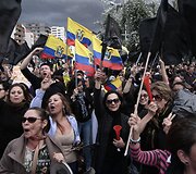Protestai Ekvadore