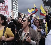 Protestai Ekvadore