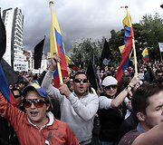 Protestai Ekvadore