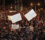 Protestai Ekvadore
