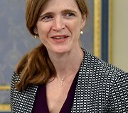 JAV valstybės ambasadorės Jungtinėse Tautose, Samanthos Power, vizitas Ukrainoje.