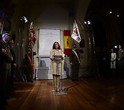 Ra&scaron;ytojo Miguelio de Cervanteso laidotuvės 400 metų po jo mirties
