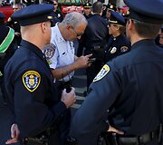 Savanorių senjorų policija San Diege Kalifornijoje