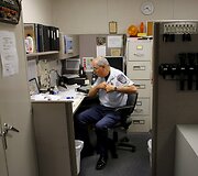 Savanorių senjorų policija San Diege Kalifornijoje