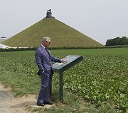 Belgijos miestelis mini Vaterlo mū&scaron;io 200-ąsias metines