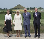 Belgijos miestelis mini Vaterlo mū&scaron;io 200-ąsias metines