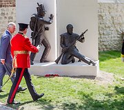 Belgijos miestelis mini Vaterlo mū&scaron;io 200-ąsias metines