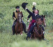 Vaterlo mū&scaron;io inscenizacija Belgijoje