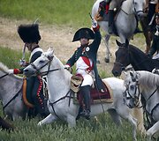 Vaterlo mū&scaron;io inscenizacija Belgijoje