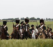 Vaterlo mū&scaron;io inscenizacija Belgijoje