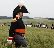 Vaterlo mū&scaron;io inscenizacija Belgijoje
