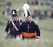 Vaterlo mū&scaron;io inscenizacija Belgijoje