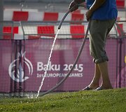 Azerbaidžano sostinė ruo&scaron;iasi Europos žaidynėms