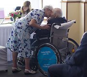 103 metų jaunikis ir 91 metų jaunoji &ndash; pasaulyje vyriausia jaunavedžių pora