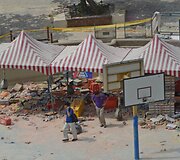 Sprogimas ir gaisras Taivano vandens parke