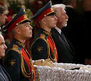Rusijos politikos elitas atsisveikina su velioniu ekspremjeru Primakovu