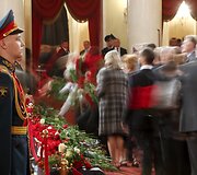 Rusijos politikos elitas atsisveikina su velioniu ekspremjeru Primakovu
