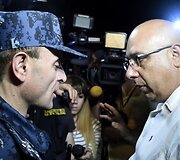 Jerevane protestuotojai nepaklūsta policijos reikalavimams i&scaron;siskirstyti po įtemptos nakties