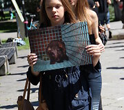 Didžiausia Baltijos &scaron;alių demonstracija prie&scaron; kailinių žvėrelių fermas