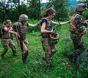 Ukrainos karės savanorės