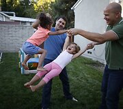 Jasono Howe ir Adriano Perez-Boludos &scaron;eima Los Andžele