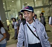 22 metus vergavęs Myint Naing grįžęs į Mianmaro valstybę