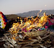 Bolivijoje Aimarų tauta sutinka naujuosius metus &ndash; per ilgiausią naktį Pietų pusrutulyje