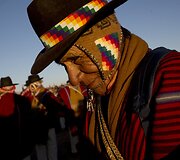 Bolivijoje Aimarų tauta sutinka naujuosius metus &ndash; per ilgiausią naktį Pietų pusrutulyje