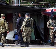 Salvadoro policija ėmėsi veiksmų prie&scaron; &scaron;alyje karaliavusias nusikalstamas gaujas