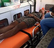 Mama su vaiku i&scaron;gyveno lėktuvo katastrofą Kolumbijos mi&scaron;kuose