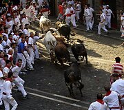 Bulių bėgimas Pamplonoje