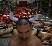PETA protestas prie&scaron; koridą