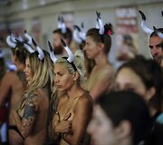 PETA protestas prie&scaron; koridą