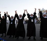 Popiežiaus Pranci&scaron;kaus didžiausios gerbėjos &ndash; vienuolės