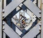 Dviratininkas Danielis Teklehaimanotas lenktynėse Tour de France