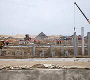 Stadiono statybos Žemutiniame Naugarde
