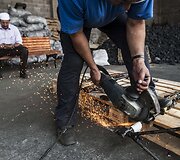 Serbijoje naikinami konfiskuoti ginklai