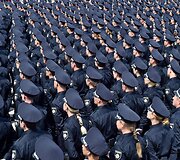 Kijeve prisiekė naujieji policijos patruliai