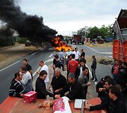 Prancūzijos ūkininkų protestai