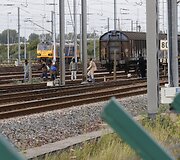 Migrantai Prancūzijoje mėgina pasiekti Didžiąją Britaniją per Eurotunelį