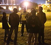 Migrantai Prancūzijoje mėgina pasiekti Didžiąją Britaniją per Eurotunelį