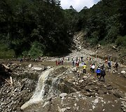 Purvo nuo&scaron;liauža Nepale