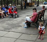 Pabėgėliai i&scaron; Rytų Ukrainos glaudžiasi sanatorijoje Korosty&scaron;ive
