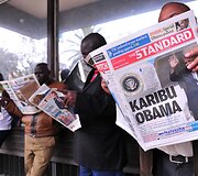 Kenija prie&scaron; Baracko Obamos vizitą