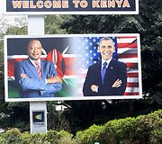 Kenija prie&scaron; Baracko Obamos vizitą