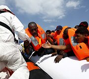 Migrantų gelbėjimo operacija