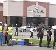 Na&scaron;vilio kino teatre policija nukovė kirviu ginkluotą užpuoliką